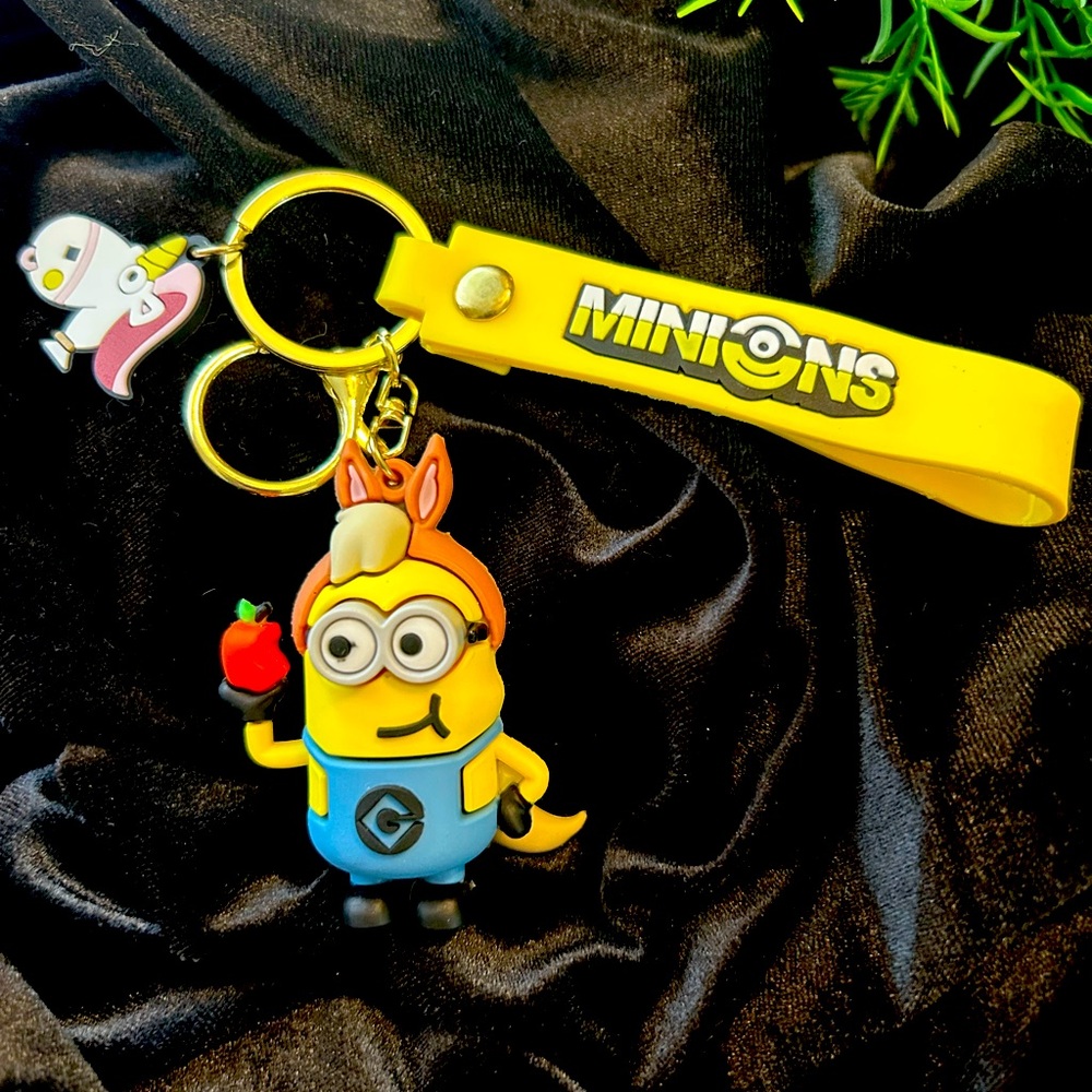 MINION HORSE THEME KEYCHAIN NEW